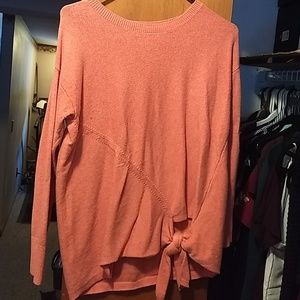 Long coral Sweater